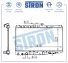 STRON STR0444 Радиатор STRON STR0444 двигателя Toyota Corolla VI (E90) 1,6 бензин 4AF 90 МКПП/АКПП 1987-1993