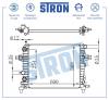 STRON STR0449 Радиатор двигателя