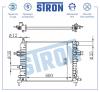 STRON STR0450 Радиатор охлаждения (Гарантия 3 года, Увеличенный ресурс)
