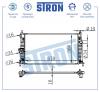 STRON STR0468 Радиатор двигателя
