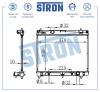 STRON STR0498 Радиатор охлаждения (Гарантия 3 года, Увеличенный ресурс)