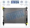 STRON STR0536 STR0536_Радиатор двигателя (Гарантия 3 года, Увеличенный ресурс)