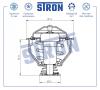 STRON STT0008 Термостат, VOLKSWAGEN Multivan T6, CJKA, CJKB 2015 -