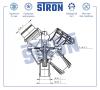 STRON STT0028 Термостат, BMW X4 I (F26), N20B20A 2014-2018