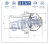 STRON STT0035 Термостат, Citroen C3 III (SX), KFU 2016-