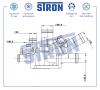 STRON STT0041 Термостат, VOLKSWAGEN Golf IV, AEH, AKL, APF, AVU, BFQ 1997-2006