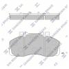 SANGSIN SP1207 Колодки тормозные передние