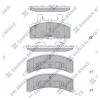 SANGSIN SP1261 Колодки тормозные дисковые к-т 4 шт.