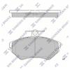 SANGSIN SP1708 Колодки тормозные передние