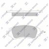 SANGSIN SP1780 SP1780_колодки дисковые передние!\ Toyota Yaris 1.0VVTi 06&gt;