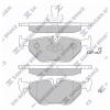 SANGSIN SP2167 Колодки тормозные задние