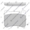 SANGSIN SP2329 Колодки тормозные передние