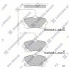SANGSIN SP4052 Колодки передние PEUGEOT 407 SP4052