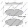 SANGSIN SP4082 SP4082_колодки дисковые передние!\ Opel Movano J9 01&gt;