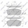 SANGSIN SP4099 SP4099_колодки дисковые передние! \ Dacia Logan 1.6 16V/1.5dCi 07&gt;