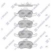 SANGSIN SP4519 Колодки тормозные