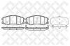 STELLOX 001094B-SX Колодки дисковые передние