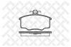 STELLOX 057020SX колодки дисковые п./ Audi 80 1.8/2.0 84-86
