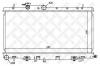 STELLOX 10-25144-SX Радиатор, охлаждение двигателя