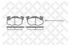 STELLOX 203012SX колодки дисковые п./ Peugeot 205 [98/405 [96,Renault R19 88-95/Clio 91-98