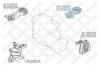STELLOX 2517225SX 25-17225-SX_подушка двигателя задняя/ Honda Civic FD 2006-2012