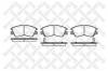 STELLOX 286002SX колодки дисковые п./ Mitsubishi Pajero 3.0/2.5TD 87-91/L300 1.6-2.5TD [94