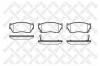 STELLOX 375002SX колодки дисковые п./ Nissan Sunny 1.4-2.0D 91-95/100NX/SX 1.6-2.0 90-94