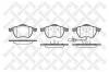 STELLOX 401011B-SX Колодки дисковые передние
