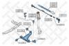 STELLOX 5100125SX наконечник рул. п./ Opel Astra [98