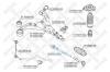 STELLOX 5553011SX 55-53011-SX_тяга рулевая! с г/у\ KIA Sportage aII 04&gt;