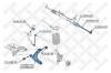 STELLOX 56-00346-SX 56-00346-SX_тяга стабилизатора переднего/Mitsubishi Outlander 2.0DI-D/2.2DI-D/2.4 16V 07&gt;