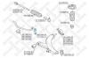 STELLOX 5617006SX 56-17006-SX_тяга стабилизатора переднего!\ Subaru Legacy B4 01&gt;
