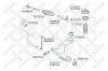 STELLOX 5700779SX 57-00779-SX_рычаг передний нижний левый/ Nissan Qashqai J10 07/Renault Koleos 08
