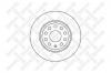 STELLOX 602047116SX 6020-47116-SX_диск тормозной задний/ VW Passat 1.6&amp;amp;2.0FSI/1.9&amp;amp;2.0TDI 05