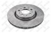 STELLOX 6020-4842V-SX 6020-4842V-SX_диск тормозной передний 16 wheel/ Volvo C70-V70 2.0-2.5TDi 98&gt;