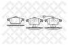 STELLOX 629001B-SX Колодки тормозные дисковые передние
