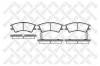 STELLOX 686002B-SX Колодки дисковые передние