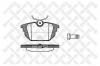 STELLOX 703000-SX Комплект тормозных колодок, дисковый тормоз