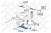 STELLOX 71-11183-SX сайлентблок рычага зад. VW Polo 94/Lupo 98