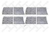 STELLOX 85-01101-SX Накладки тормозной колодки Volvo F7/FL7,10/FH  410x200 (93680, L8.5 6.35x13.5 96)