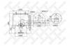 STELLOX 9009401SX 90-09401-SX_пневмопод.со стак.+плита !940MB h423 2шп.M12смещ.25. 1отв.штуц.M22.Поршень мет./BPW