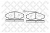 STELLOX 970001B-SX Колодки дисковые передние