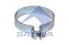 SAMPA 020345 Хомут глушителя MAN