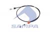 SAMPA 034076 Трос выбора передач КПП Volvo L=2850