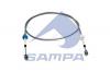 SAMPA 034092 Трос переключения передач КПП L=2865mm VOLVO FH/FM/FMX/NH 9/10/11/12/13/16 FM 12  2001-2005