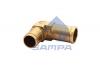 SAMPA 037108 Угольник соединитель трубки насоса ГУРа VOLVO
