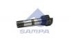 SAMPA 044135 Вал тормозной левый (S); (L=202 [189] мм; Ø38 мм; шлицы-10); Scania (2,3,4 серии)