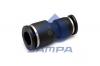 SAMPA 093009 Фитинг быстросъемный (пласт) d10*d8