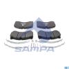 SAMPA 09371301 SA093.713-01_тормозные колодки! WVA29124 c р/к , зад дисковый тормоз Meritor DX 195\ DAF