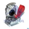 SAMPA 09500101 Головка соединительная с клапаном красная M22
